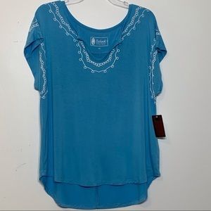 NWT Outback Trading‎ Co Embroidered Style T-shirt